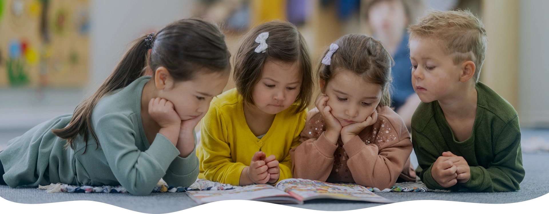 kids reading book