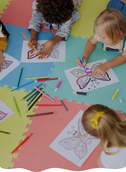 kids make a design