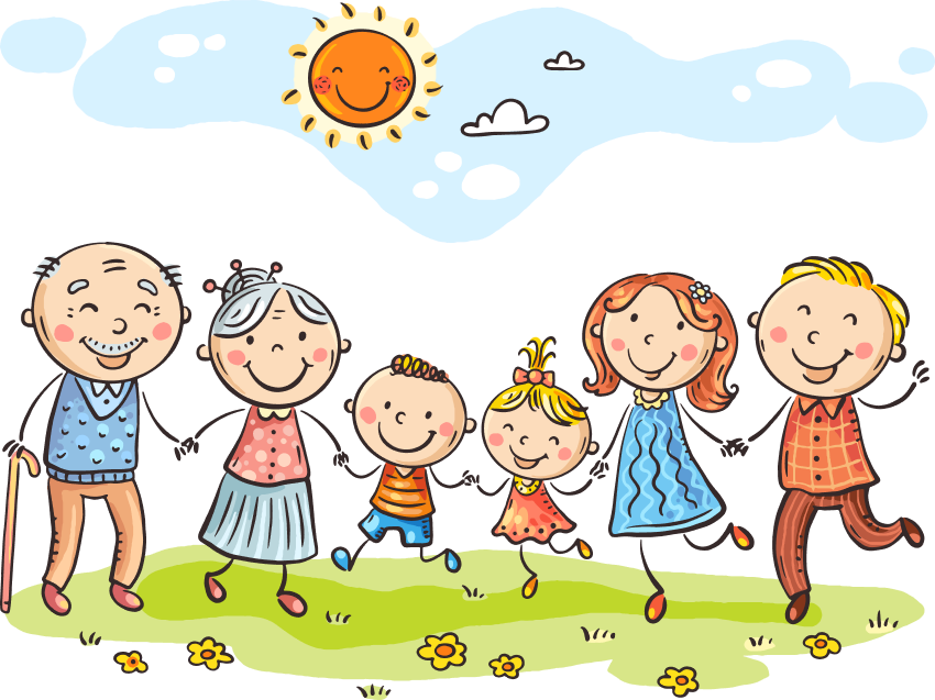 kids playing in the garden