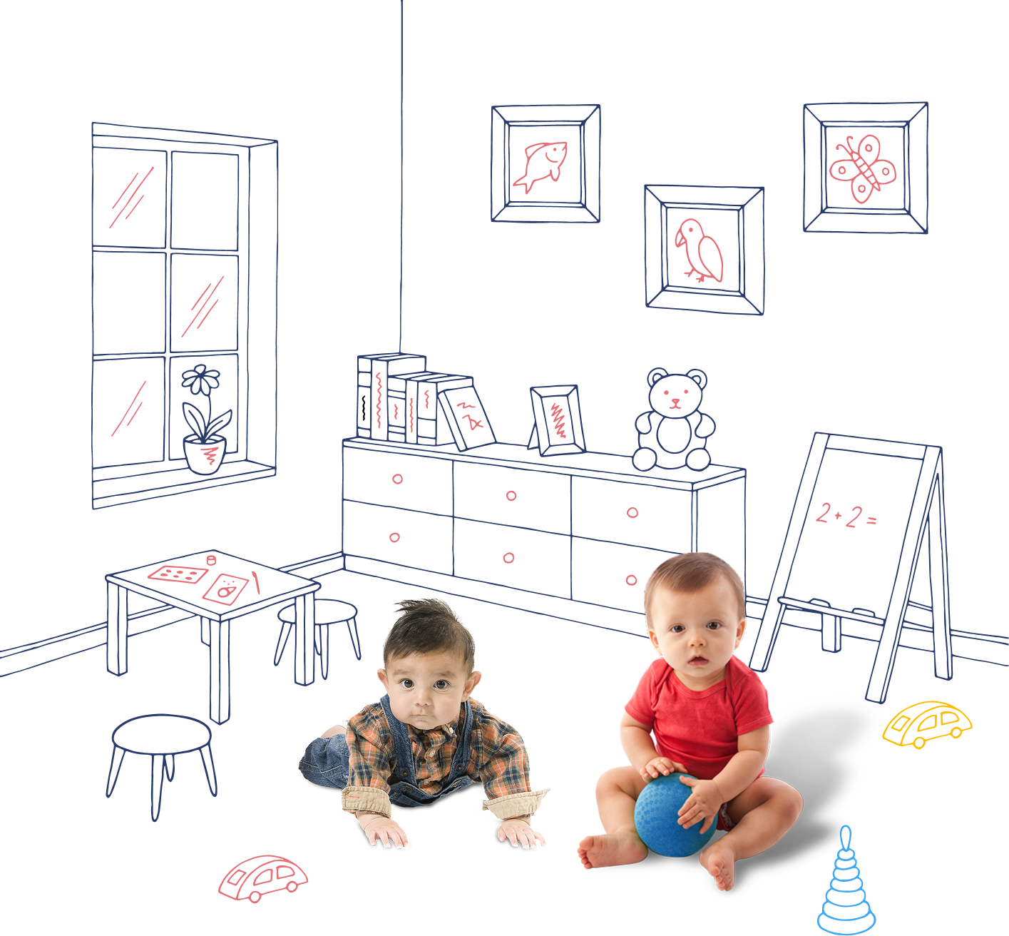 little kids playing game little kids playing game
